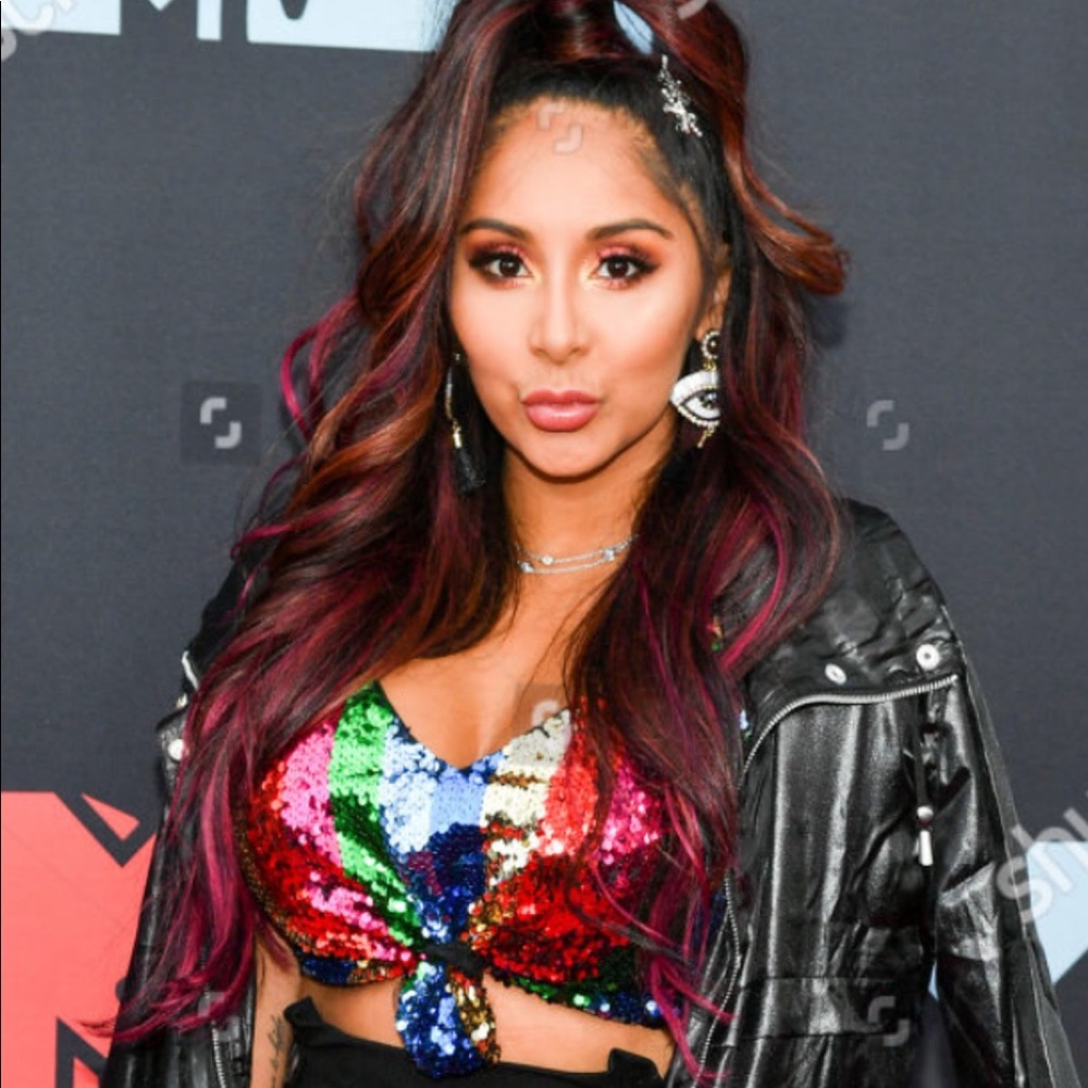 Sequin crop top - as seen on Snooki